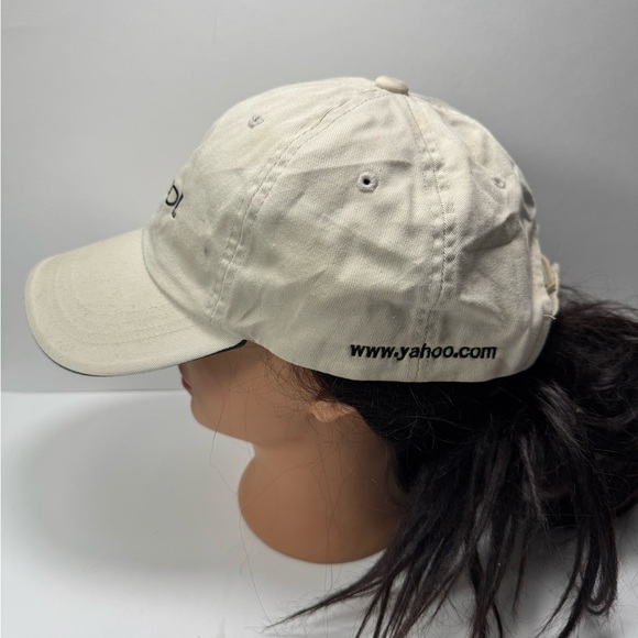 Vintage Yahoo Port authority Adjustable Baseball Cap with Embroidered Logo main image 8